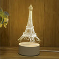 Creative 3D LED Table Lamp - Minha loja