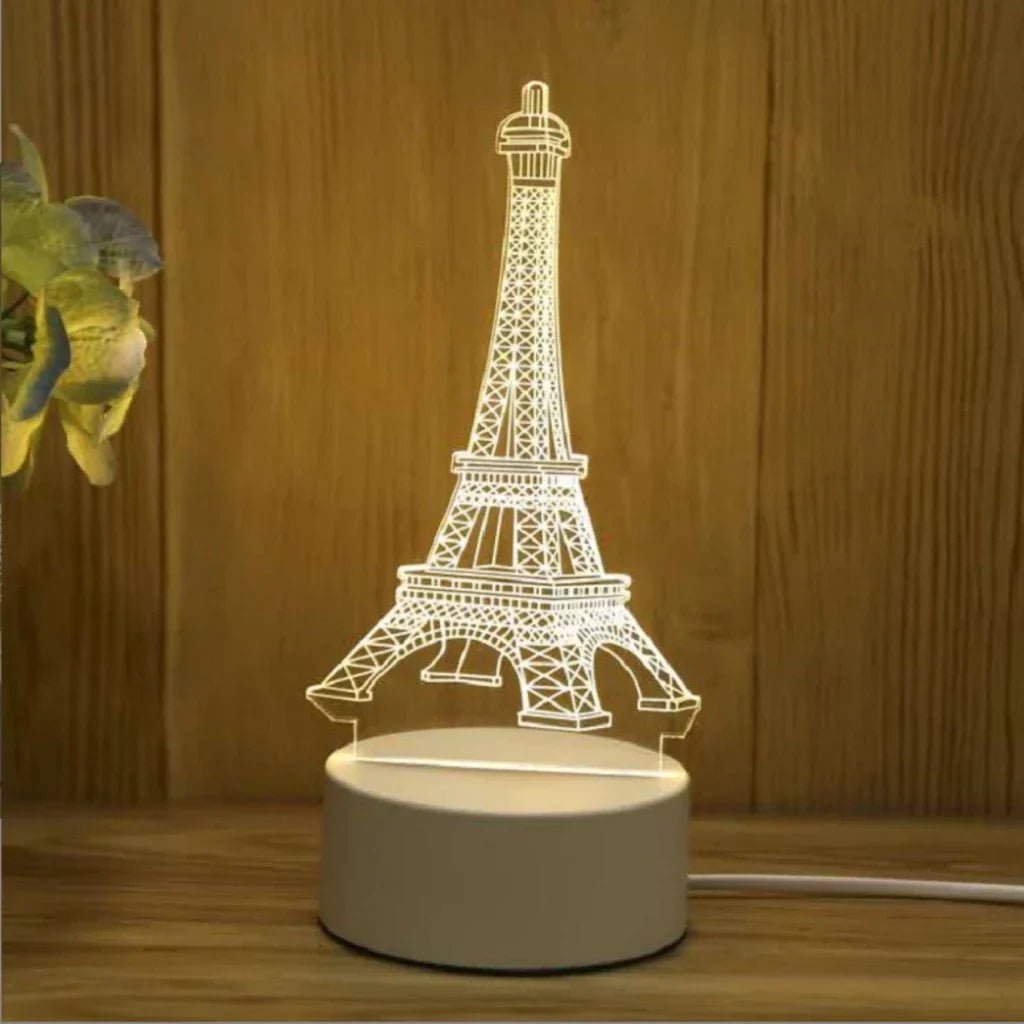 Creative 3D LED Table Lamp - Minha loja