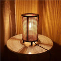 Pair of Japanese Bamboo Lamps - Minha loja