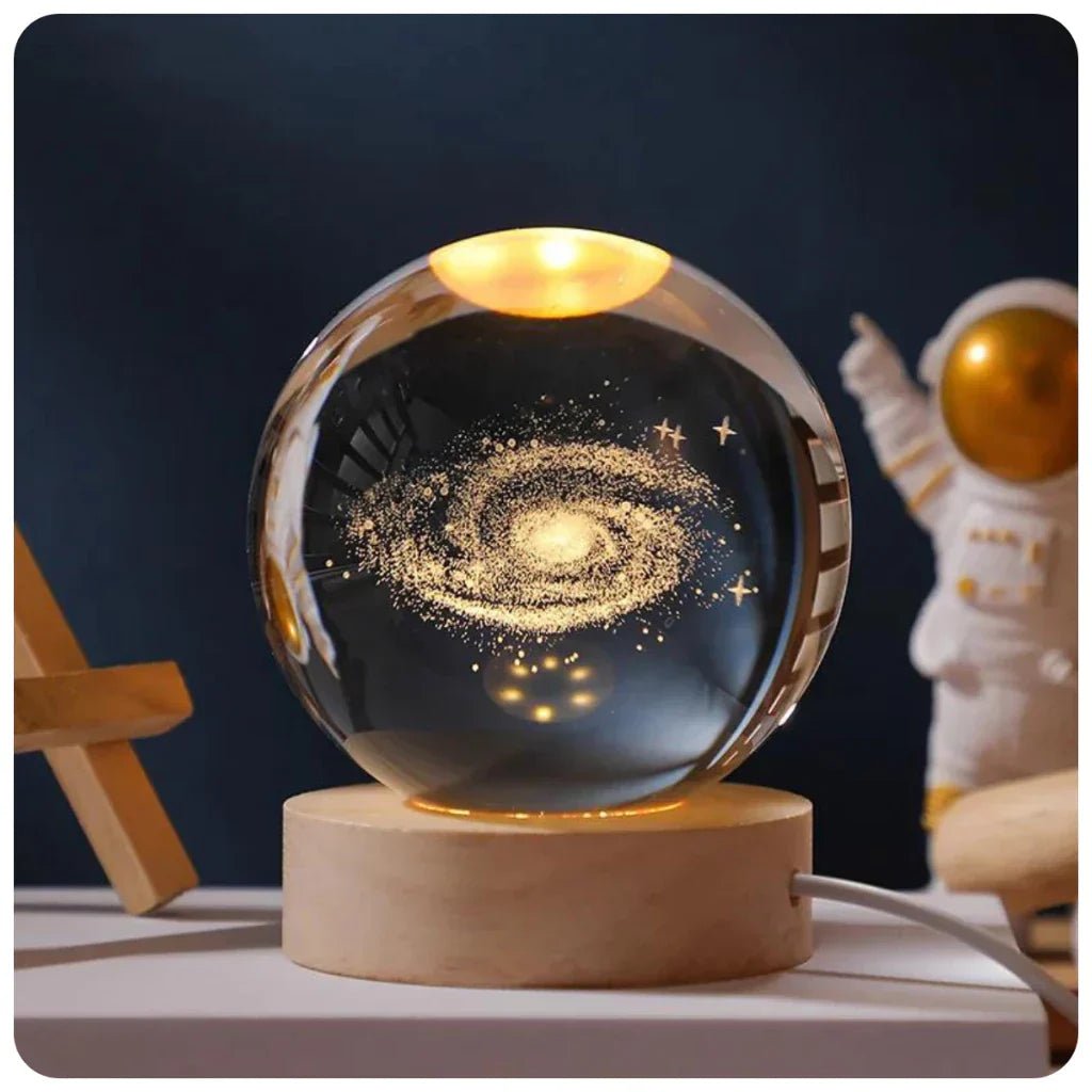 Solar System Crystal Table Lamp - Minha loja